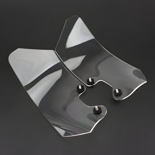 BMW R1200 GS wind deflector set clear acrylic 2004-2012