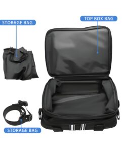 KR Adv/ Touring Aluminum Top Box and Pannier Box Top Bag or Tail Bag